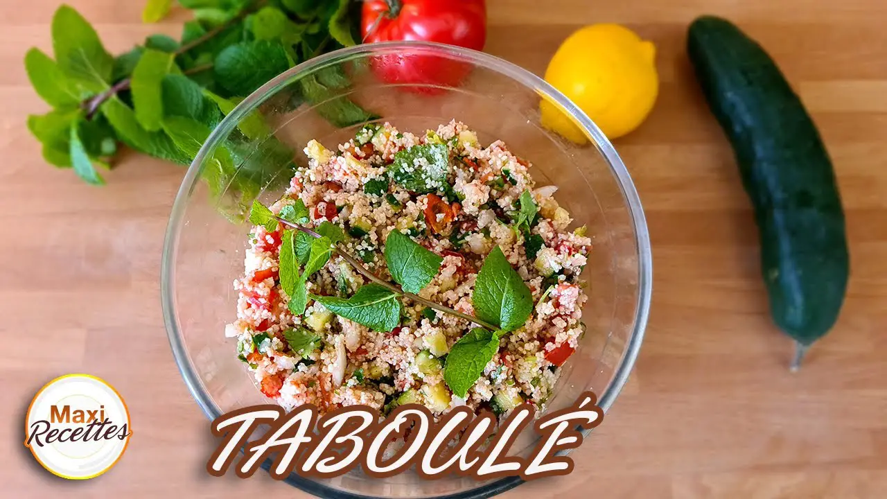 Taboulé Oriental - Recette Facile et Rapide