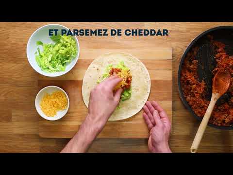 Comment plier des fajitas ?