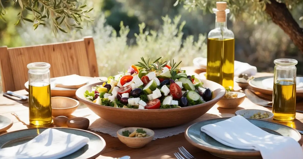 Salade Grecque Recette : Un Plat Coloré et Savoureux