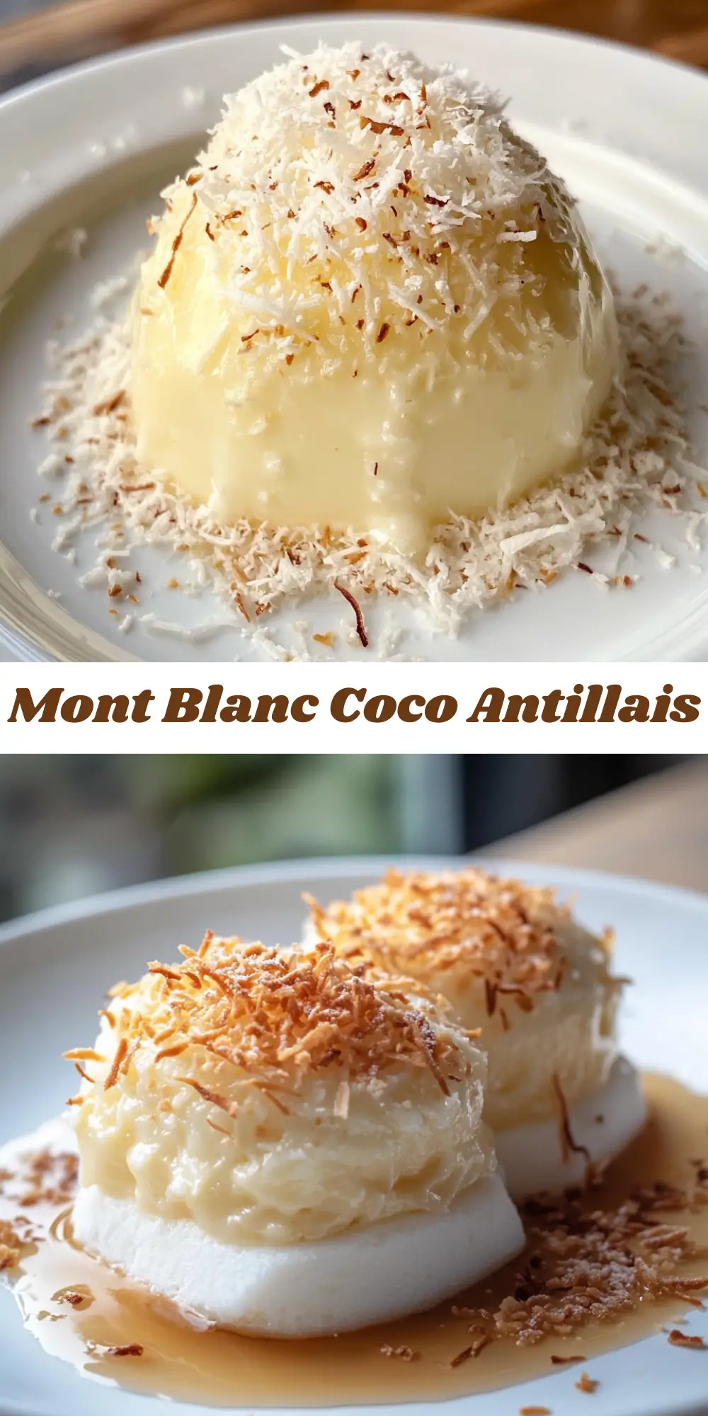 Mont Blanc Coco Antillais : Le Gâteau Soleil qui Réchauffe le Cœur