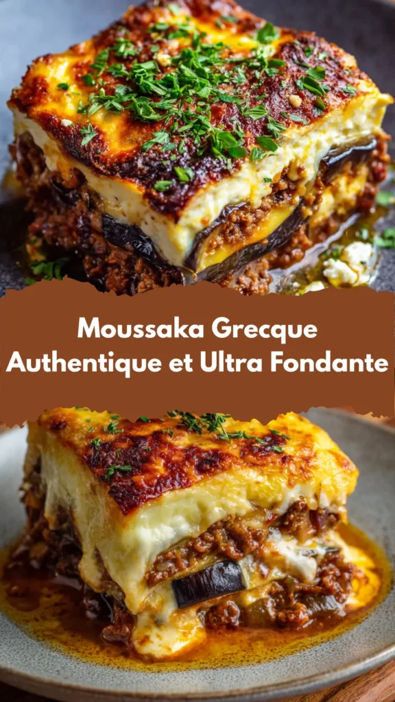 Moussaka Grecque Authentique et Ultra Fondante