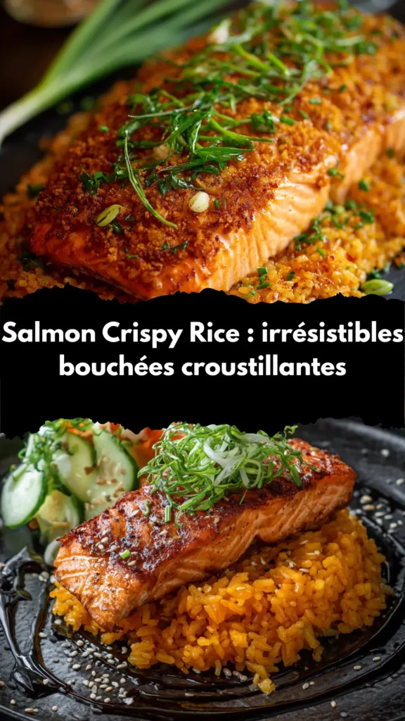Salmon Crispy Rice : irrésistibles bouchées croustillantes