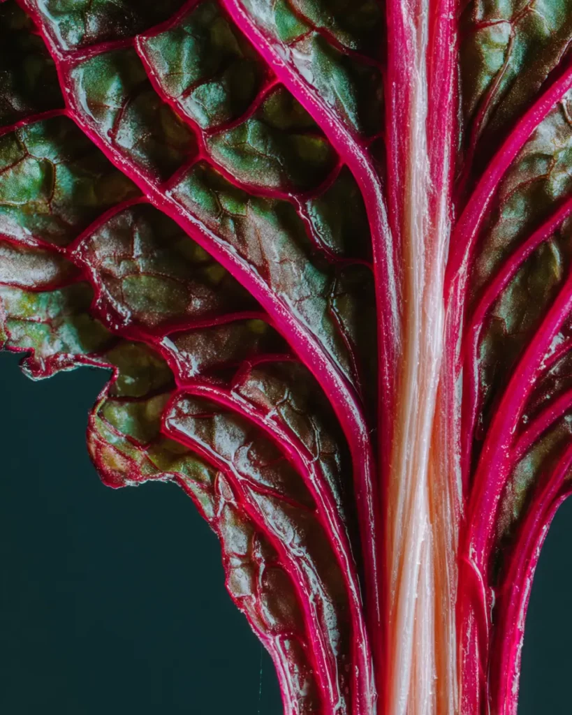 Éplucher les côtes de blettes facilement